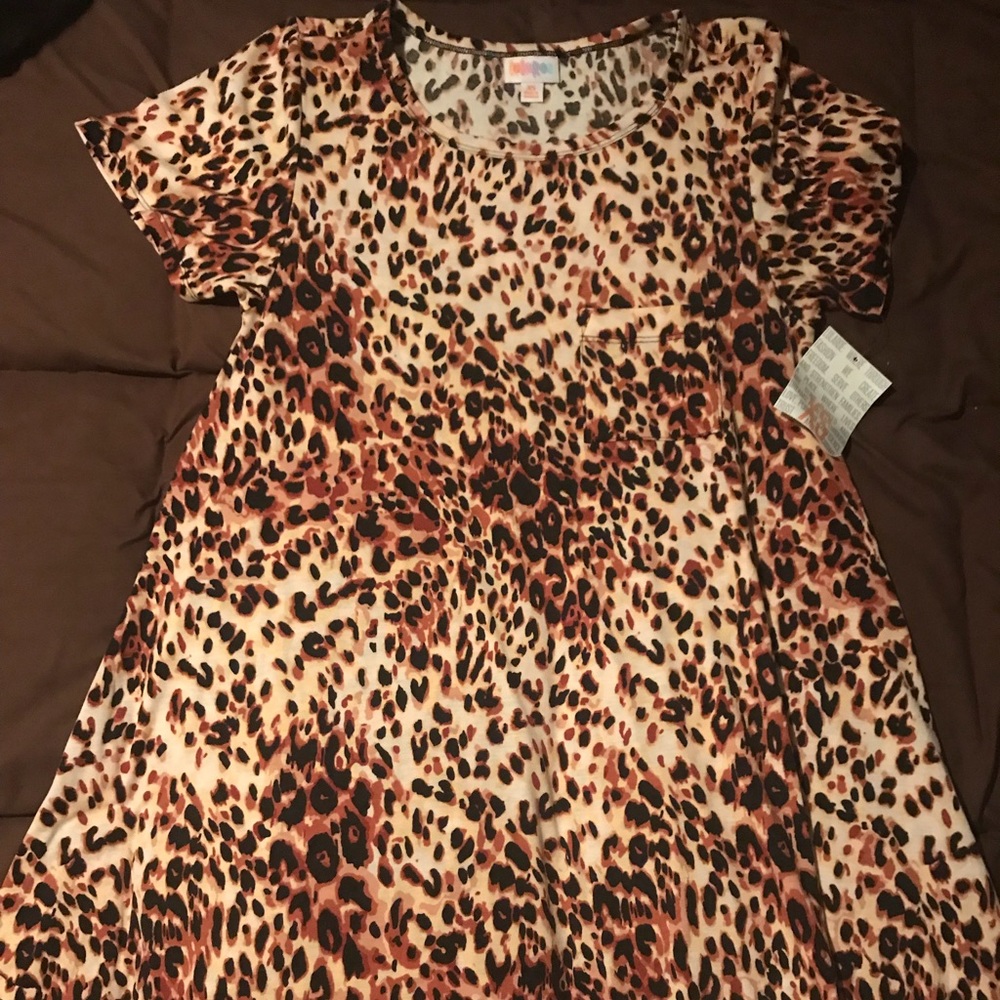Lularoe Carly leopard